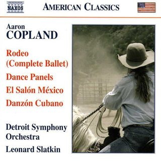 the album cover for Detroit Symphony Orchestra - Rodeo: Four Dance Episodes
