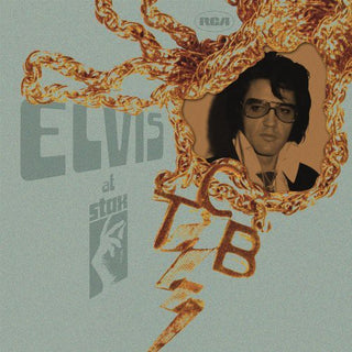 the album cover for Elvis Presley - Elvis at Stax