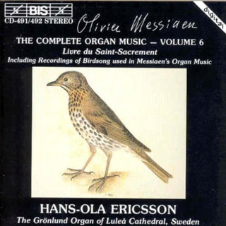 the album cover for HANS-OLA ERICSSON - Complete Organ Music 6