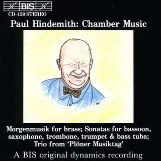 the album cover for Hindemith / Recorder Trio / Malmo Brass Ensemble - Chamber Music