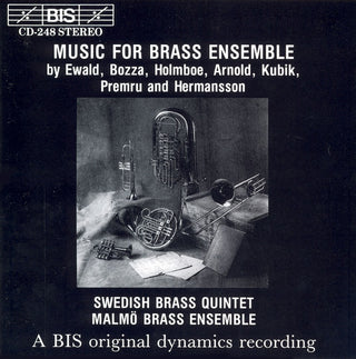 the album cover for Swedish Brass Quintet - Music for Brass