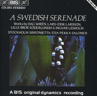 the album cover for Esa-Pekka Salonen - Swedish Serenade