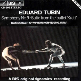 the album cover for Neeme JÃ¤rvi - Symphony 5 / Suite from "Kratt" Ballet