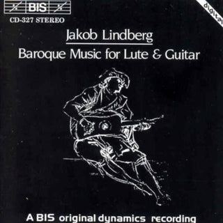 the album cover for JAKOB LINDBERG - Baroque Lute Music