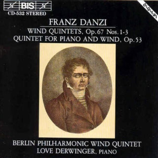 the album cover for Berlin Philharmonic Wind Ensemble - Wind Quintets in G Op67