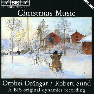 the album cover for Robert Sund - Christmas Music