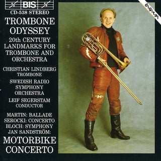 the album cover for CHRISTIAN LINDBERG - Trombone Odyssey