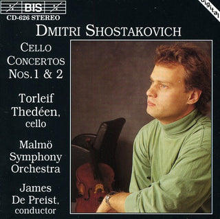 the album cover for TORLEIF THEDEEN - Two Cello Concertos