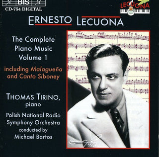 the album cover for Thomas Tirino - Complete Piano Music 1