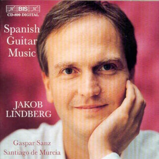 the album cover for JAKOB LINDBERG - Spanish Guitar Music