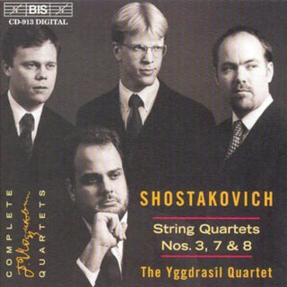 the album cover for Yggdrasil - Qtet #3 Op.73 / QTQ #7 Op.108 / Qtet #8 Op.110