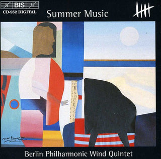 the album cover for Berlin Philharmonia Ensemble - Summer Music Op.31 / Carter: Woodwind Qntet / Etc