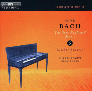 the album cover for Miklos Spanyi - Solo Keyboard Music 5