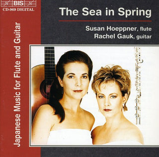 the album cover for Susan Hoeppner - Sea in Spring: Japansese Music for Flute & GTR