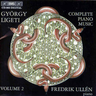 the album cover for Fredrik Ullen - Complete Piano Music Volume II