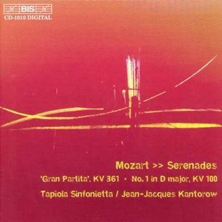 the album cover for JEAN-JACQUES KANTOROW - Serenades 1