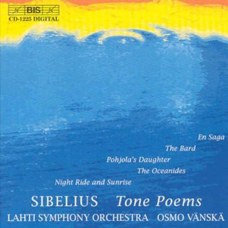 the album cover for Osmo Vanska - Tone Poems