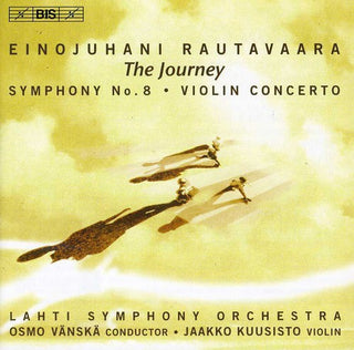the album cover for Jaakko Kuusisto - Violin Concerto / Symphony 8: The Journey
