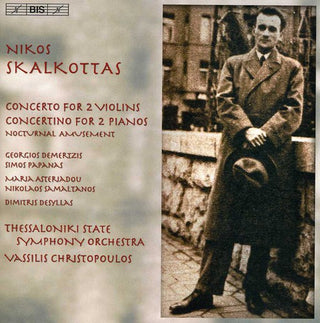 the album cover for Vassilis Christopoulos - Concertos for 2 Violins & Pianos