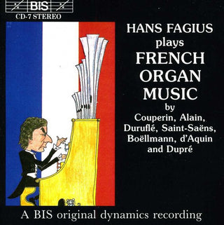 the album cover for HANS FAGIUS - Plays French Organ Music