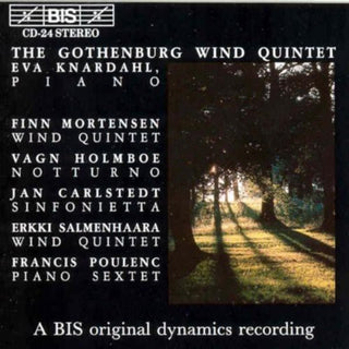 the album cover for Eva Knardahl - Wind Quintet