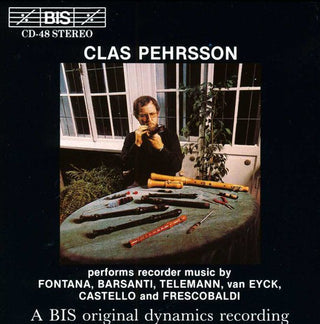 the album cover for CLAS PEHRSSON - Sonatas By Fontana Barsanti / Telemann / Eyck
