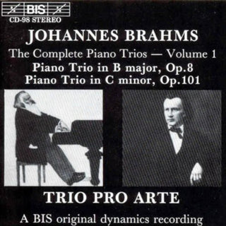 the album cover for Elisabeth Westenholz - Piano Trio in B Op8