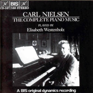 the album cover for Carl Nielsen - Complete Piano Music