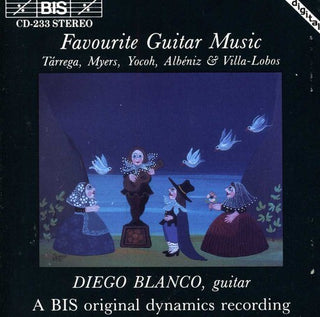 the album cover for Diego Blanco - Favorite Guitar Music / Various