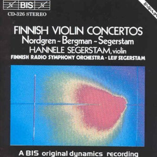 the album cover for Hannele Segerstam - Finnish Violin Concertos