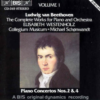 the album cover for Elisabeth Westenholz - Piano Concertos 2 & 4