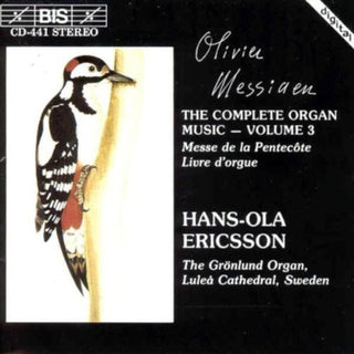 the album cover for HANS-OLA ERICSSON - Complete Organ Music 3