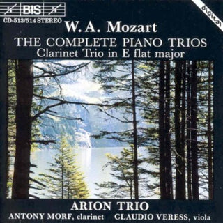 the album cover for Claudio Veress - Complete Piano Trios