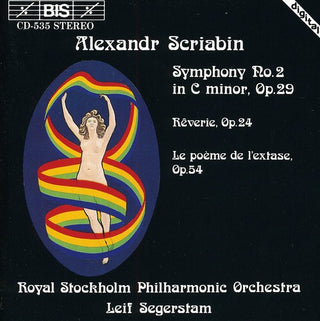 the album cover for Royal Stockholm Philharmonic Orchestra Strings - Symphony 2 / Reverie / Poem of Ecstacy