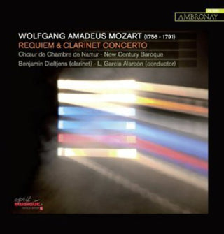 the album cover for Mozart / Hall / Noldus / Jin / Wagner / Alarcon - Requiem Clarinet Cto