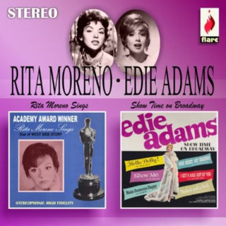 the album cover for Rita Moreno & Edie Adams - Rita Moreno Sings/Show Time On Broadway [Import]