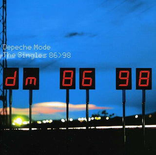 the album cover for Depeche Mode - Singles 86-98 [Import]