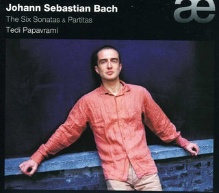 the album cover for J Bach S / Papavrami - Six Sonatas & Partitas