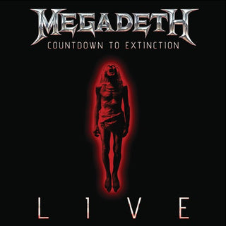 the album cover for Megadeth - Countdown to Extinction: Live