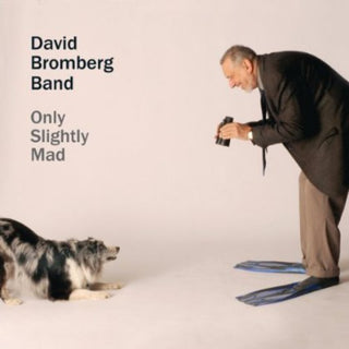 the album cover for David Bromberg - Only Slightly Mad