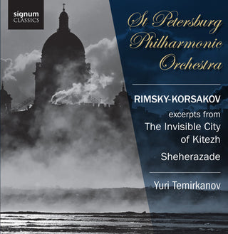 the album cover for St. Petersburg Philharmonic Orchestra - Excerpts from the Invisible City of Kitezh