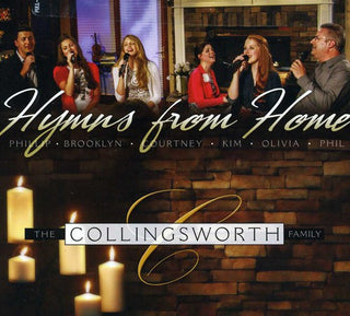 the album cover for Collingsworth Family - Hymns from Home