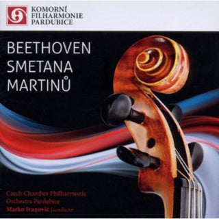 the album cover for Marko Ivanovic - Beethoven Smetana & Martinu
