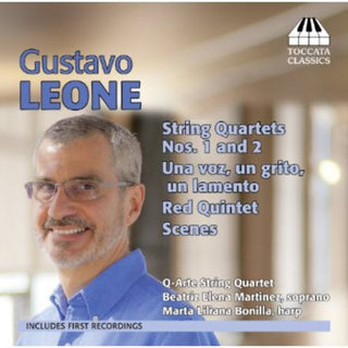 the album cover for Cuarteto Q-Arte - String Quartets Nos 1 & 2