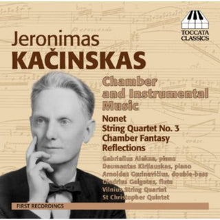 the album cover for Kacinskas / Alekna / Vilnius String Quartet - Chamber & Instrumental Music