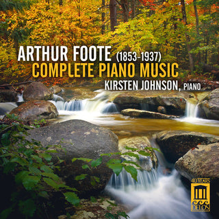 the album cover for Kirsten Johnson - Complete Piano Music