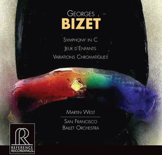 the album cover for Bizet / San Francisco Ballet Orchestra / West - Symphony in C / Jeux D'enfants