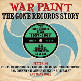 the album cover for War Paint The Gone Records Story - War Paint The Gone Records Story [Import]