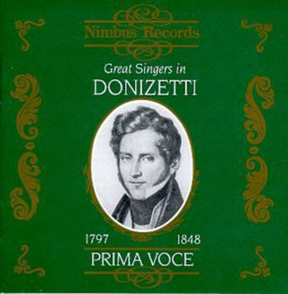 the album cover for Great Singers in Donizetti / Various - Great Singers in Donizetti / Various