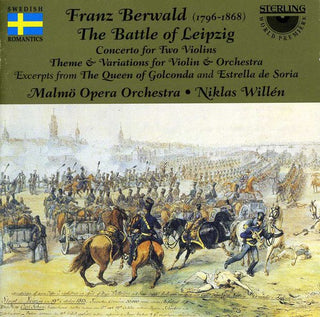 the album cover for Berwald / Lorstad / Hagman / Willen - Battle of Leipzig: Musical Painting